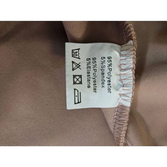 Jasambac mauve one shoulder midi dress. Size XL. - Picture 5 of 6